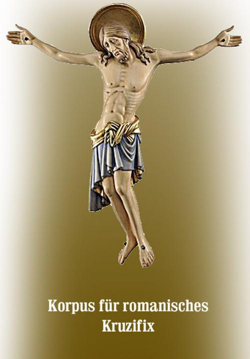 Korpus, Corpus für romanisches Kruzifix